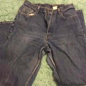 Dark blue Jeans vintage.